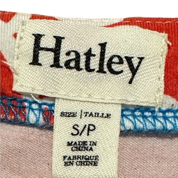Hatley Dress. Geometric Red & White- size Small Petite - Picture 10 of 12